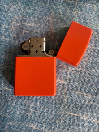 Zippo Arancione Originale