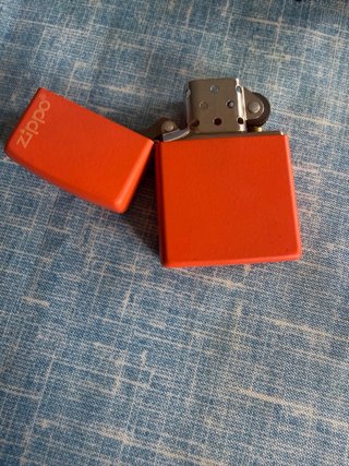 Zippo Arancione Originale