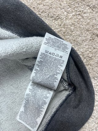 Felpa Nike con cappuccio Grigio Melange TG M
