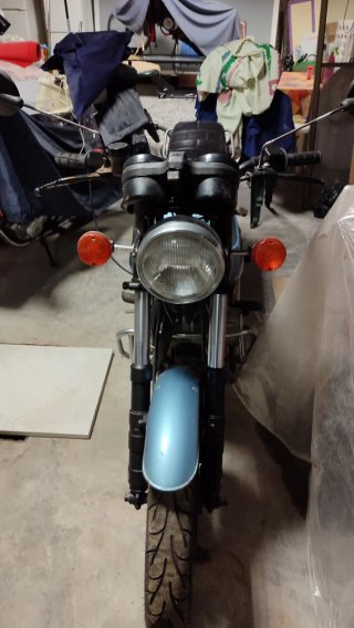 Sanglas Yamaha 400cc Naked Azul