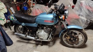 Sanglas Yamaha 400cc Naked Azul
