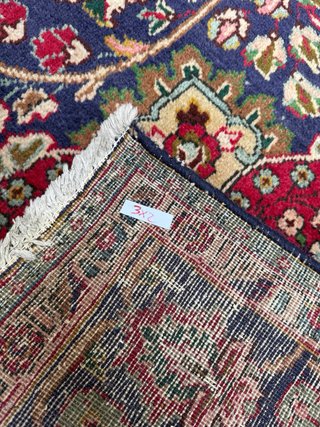 Tappeto Persiano Tabriz Annodato a Mano