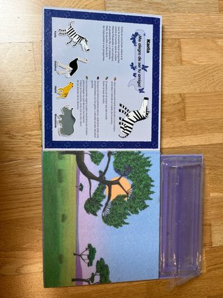 Mamá Mirabelle. Amigos de la sabana. Libro-jueg...