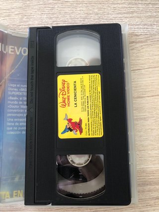VHS La Cenicienta - Walt Disney