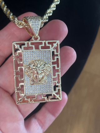 Collar Versace Dorado 14K 60cm