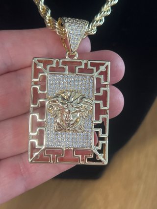 Collar Versace Dorado 14K 60cm
