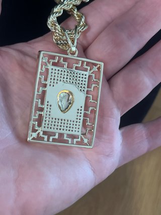 Collar Versace Dorado 14K 60cm