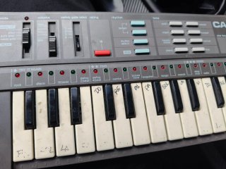 Teclado Casio PT-87 con pack de canciones