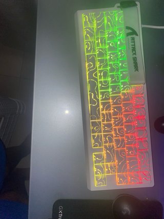 Teclado Attack Shark X68 HE RGB