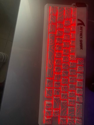 Teclado Attack Shark X68 HE RGB