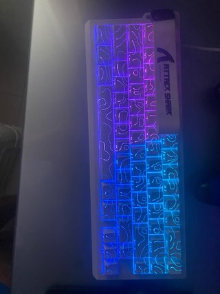 Teclado Attack Shark X68 HE RGB