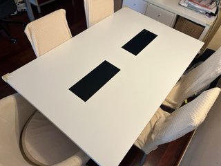 Mesa Comedor Extensible Blanca