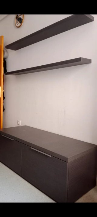 Sofá Chetlon 2 plazas y mueble TV