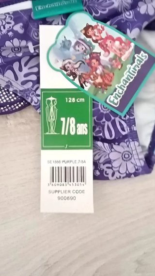 Set 2 Costumi Bambina Nuovi 7/8 Anni