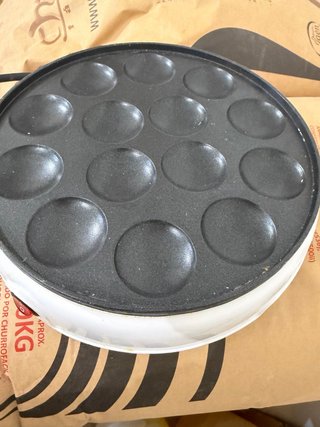 Mini máquina para hacer panqueques
