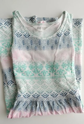 Lote 3 vestidos H&M verano 6-7 años