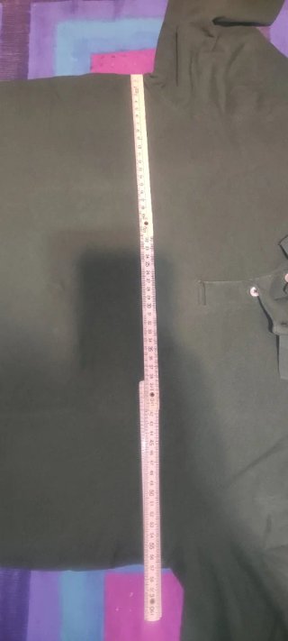 Polo TEX XL Manga Larga Verde