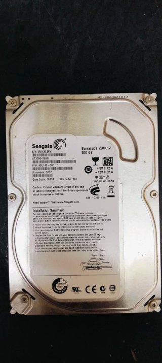 Disco Duro Seagate 500GB