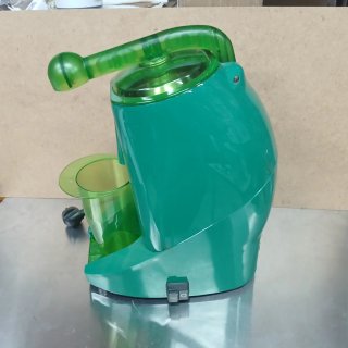 Exprimidor industrial verde