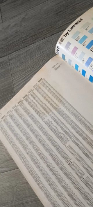 Libro Letraset manual para diseño gráfico