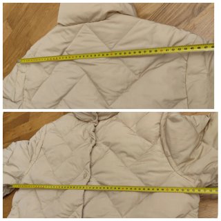 Moncler Piumino Beige Taglia L/XL
