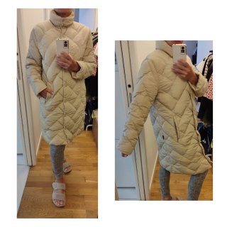 Moncler Piumino Beige Taglia L/XL