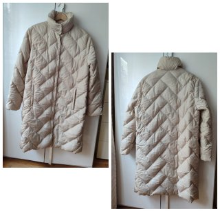 Moncler Piumino Beige Taglia L/XL