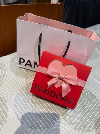 Anillo Pandora Corazón Rosa Plata