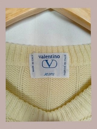 jersey amarillo valentino talla L (oversize)