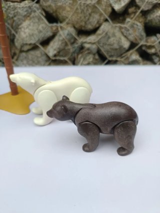 Lote animales Playmobil: hipopótamos, elefantes, l