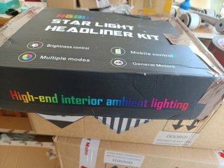 RGBLU star light headliner kit