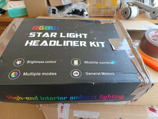 RGBLU star light headliner kit