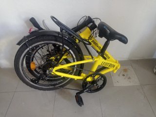 Bicicleta Plegable publicidad Leotron