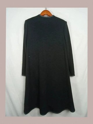 abrigo vintage en perfecto estado, gris tcd talla 40 lana