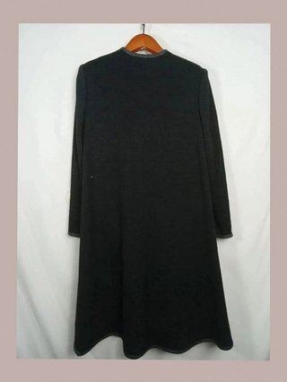 abrigo vintage en perfecto estado, gris tcd talla 40 lana