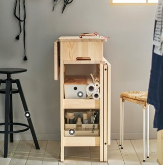 Mesa abatible madera Ikea Resarö