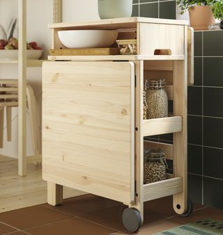 Mesa abatible madera Ikea Resarö