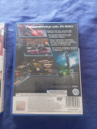 Lote 2 Giochi PS2: Richard Burns Rally e Need for Speed Underground