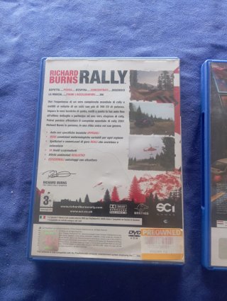 Lote 2 Giochi PS2: Richard Burns Rally e Need for Speed Underground