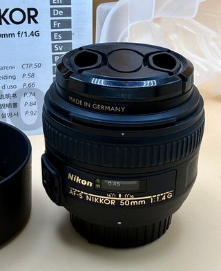 Objetivo Nikkor AF-S 50mm 1:1.4G