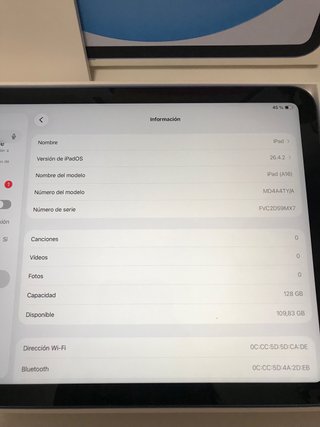 NUEVO+GARANTÍA!!! Ipad 10a gen A16 128GB
