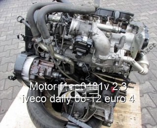 motor F1AE0481 Iveco Daily 2.3 HPI diésel