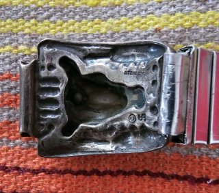 Pulsera Reloj Plata Navajo M. Thomas