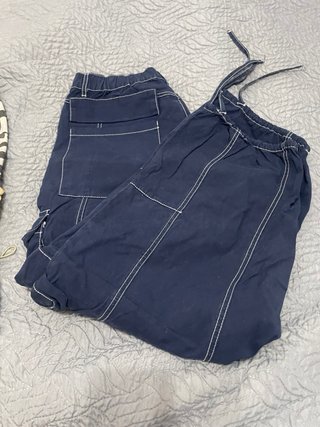 Pantalón Oversize Azul