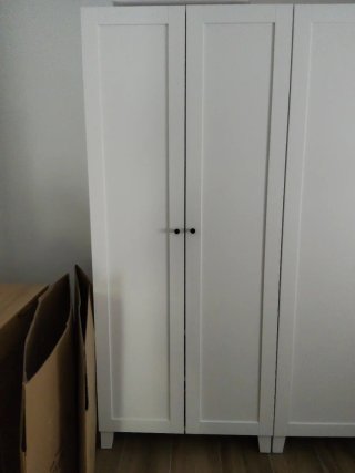 Armario Platsa Ikea Blanco 80x191