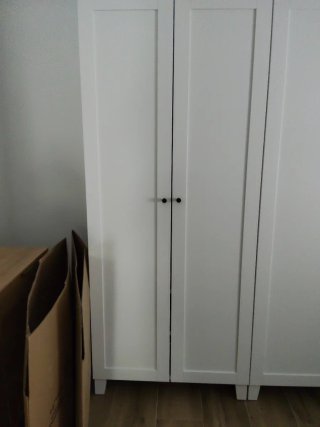 Armario Platsa Ikea Blanco 80x191