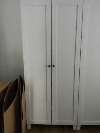 Armario Platsa Ikea Blanco 80x191
