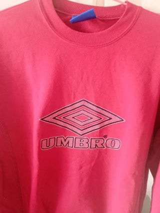 Sudadera Umbro Roja 90s