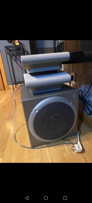Sistema de altavoces Logitech negro