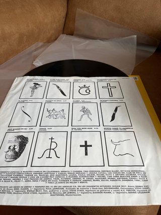 Vinilo Seguridad Social Furia Latina